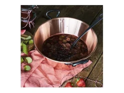 Baumalu Vajilla^Cazuela de cobre para mermelada de 26 cm 3L inducción - ¡Haz tus propias mermeladas como antaño!
