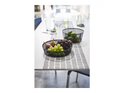 Sale Yamazaki Cesta de fruta metálica Torre Negro