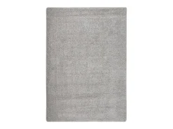 Charleroi Alfombra peluda antideslizante gris claro 160x230 cm