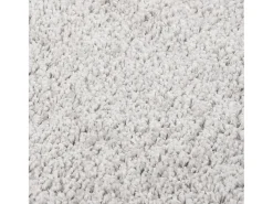 Online Garden Furniture Charleroi Alfombra peluda antideslizante 200x290 cm Gris claro