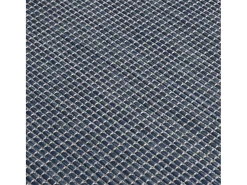 Christiaan Alfombra de exterior de tejido plano azul 200x280 cm