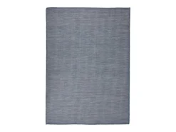 Christiaan Alfombra de exterior de tejido plano azul 200x280 cm