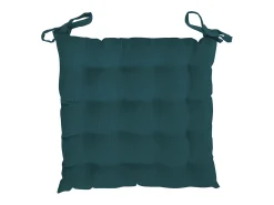 Cojin de silla acolchado TERCIOPELO azul