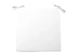 Soleil d'ocre Ropa De Casa^Cojin de silla 40x40 cm ALIX Blanco