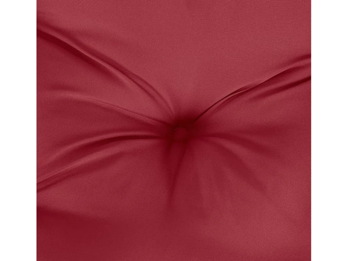 Cojines de palets de jardín 2 unidades Oxford rojo tinto 50x50x7 cm