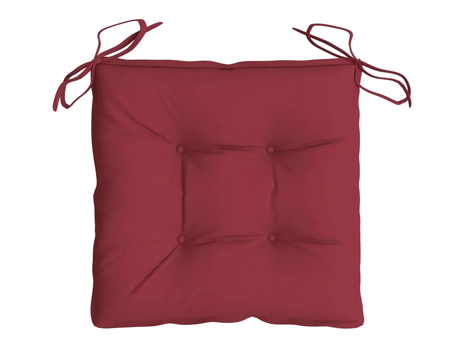 Outlet Clicnbuy Cojines de palets de jardín 6 unidades Oxford tinto 50x50x7 cm Rojo