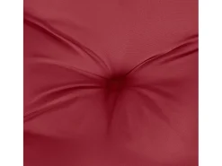 Outlet Clicnbuy Cojines de palets de jardín 6 unidades Oxford tinto 50x50x7 cm Rojo