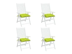 Sale Clicnbuy Cojines de palets de jardín 4 unidades tela Oxford 50x50x7 cm Verde