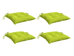 Sale Clicnbuy Cojines de palets de jardín 4 unidades tela Oxford 50x50x7 cm Verde