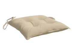 Cojines de palets de jardín 4 unidades tela Oxford beige 50x50x7 cm