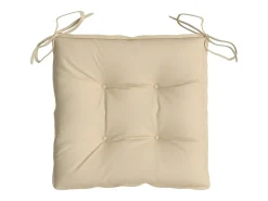 Cojines de palets de jardín 4 unidades tela Oxford beige 50x50x7 cm