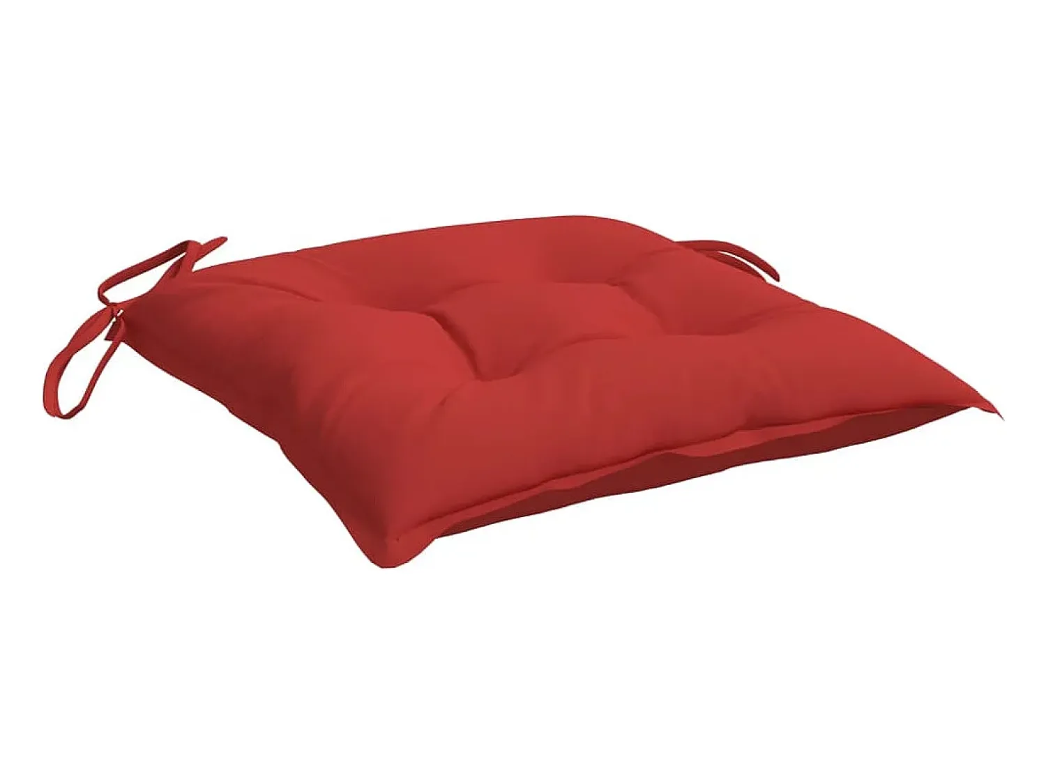 Clicnbuy Ropa De Casa^Cojines de palets de jardín 4 unidades tela Oxford 50x50x7 cm Rojo