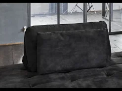 Kawola Ropa De Casa^Cojines de respaldo - antracita terciopelo - WIOLO Gris antracita