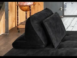 Kawola Ropa De Casa^Cojines de respaldo - antracita terciopelo - WIOLO Gris antracita