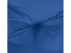 Cojines de silla con respaldo alto 6 unidades tela Oxford azul klein