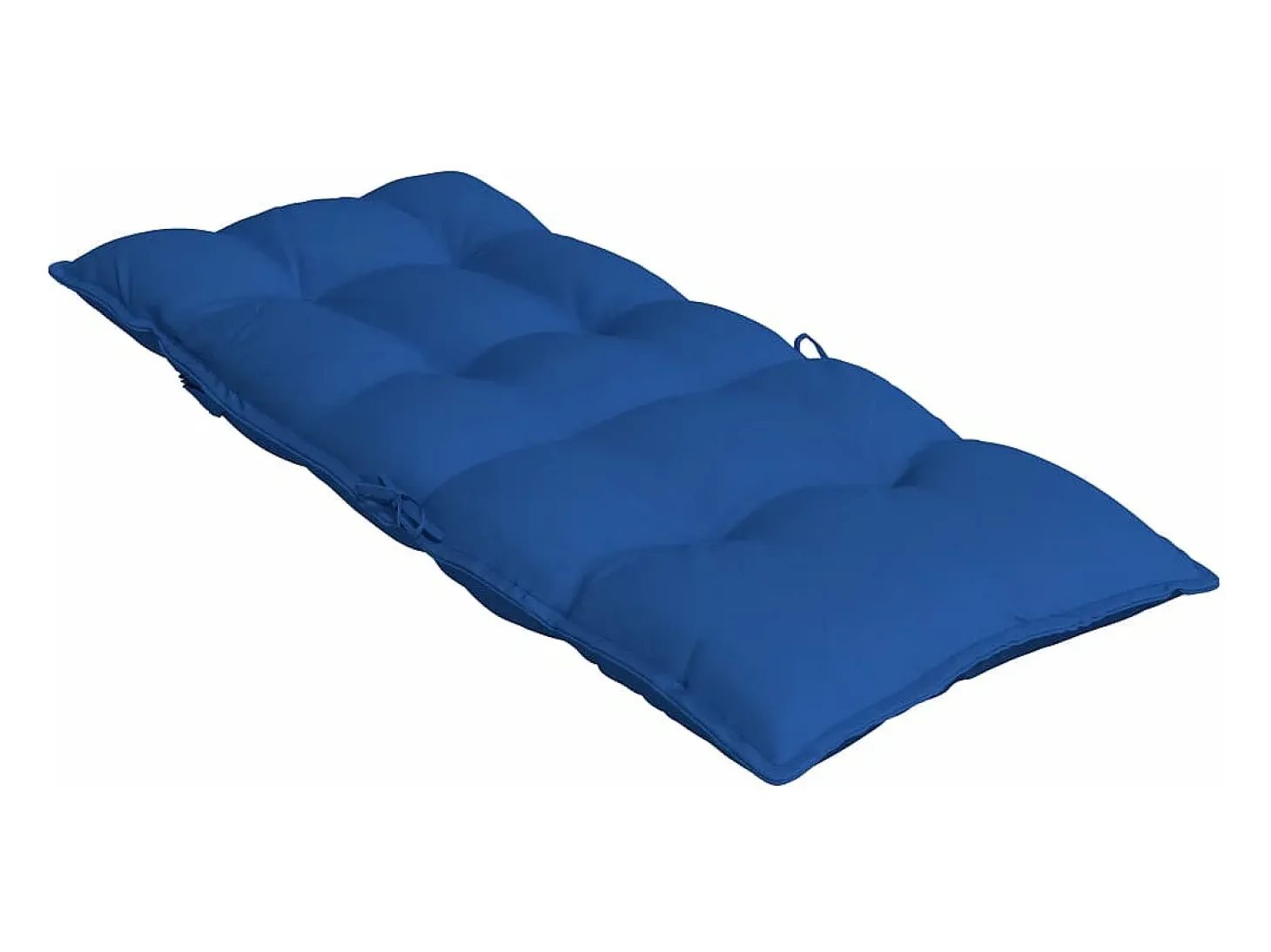 Cojines de silla con respaldo alto 6 unidades tela Oxford azul klein