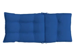 Cojines de silla con respaldo alto 6 unidades tela Oxford azul klein