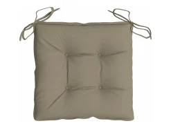 Cojines de silla de jardín 6 unidades tela Oxford taupé 40x40x7 cm