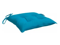 Sale Clicnbuy Cojines de silla de jardín 4 unidades tela Oxford azul 40x40x7 cm Multicolor