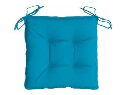 Sale Clicnbuy Cojines de silla de jardín 4 unidades tela Oxford azul 40x40x7 cm Multicolor