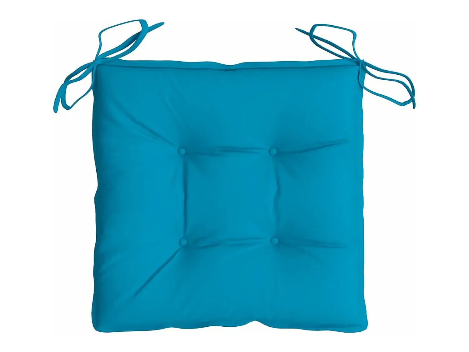 Sale Clicnbuy Cojines de silla de jardín 4 unidades tela Oxford azul 40x40x7 cm Multicolor