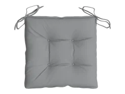 Cojines de silla de jardín 6 unidades tela Oxford gris 50x50x7 cm