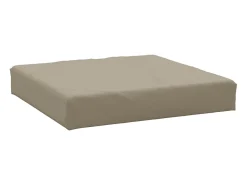 Cojines para palets 3 unidades tela Oxford gris taupé ES934984