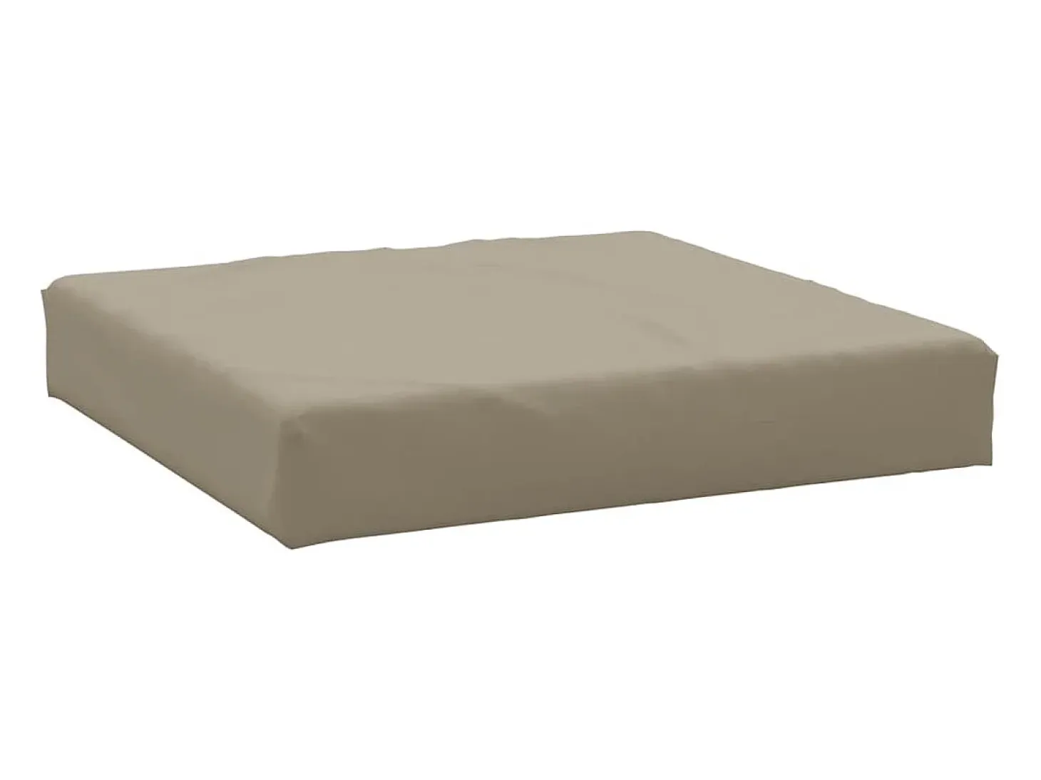 Cojines para palets 3 unidades tela Oxford gris taupé ES934984