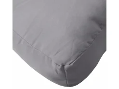 Cojines para palets 3 unidades tela Oxford gris