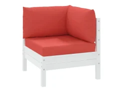 Online Clicnbuy Cojines para palets 3 unidades tela Oxford Rojo