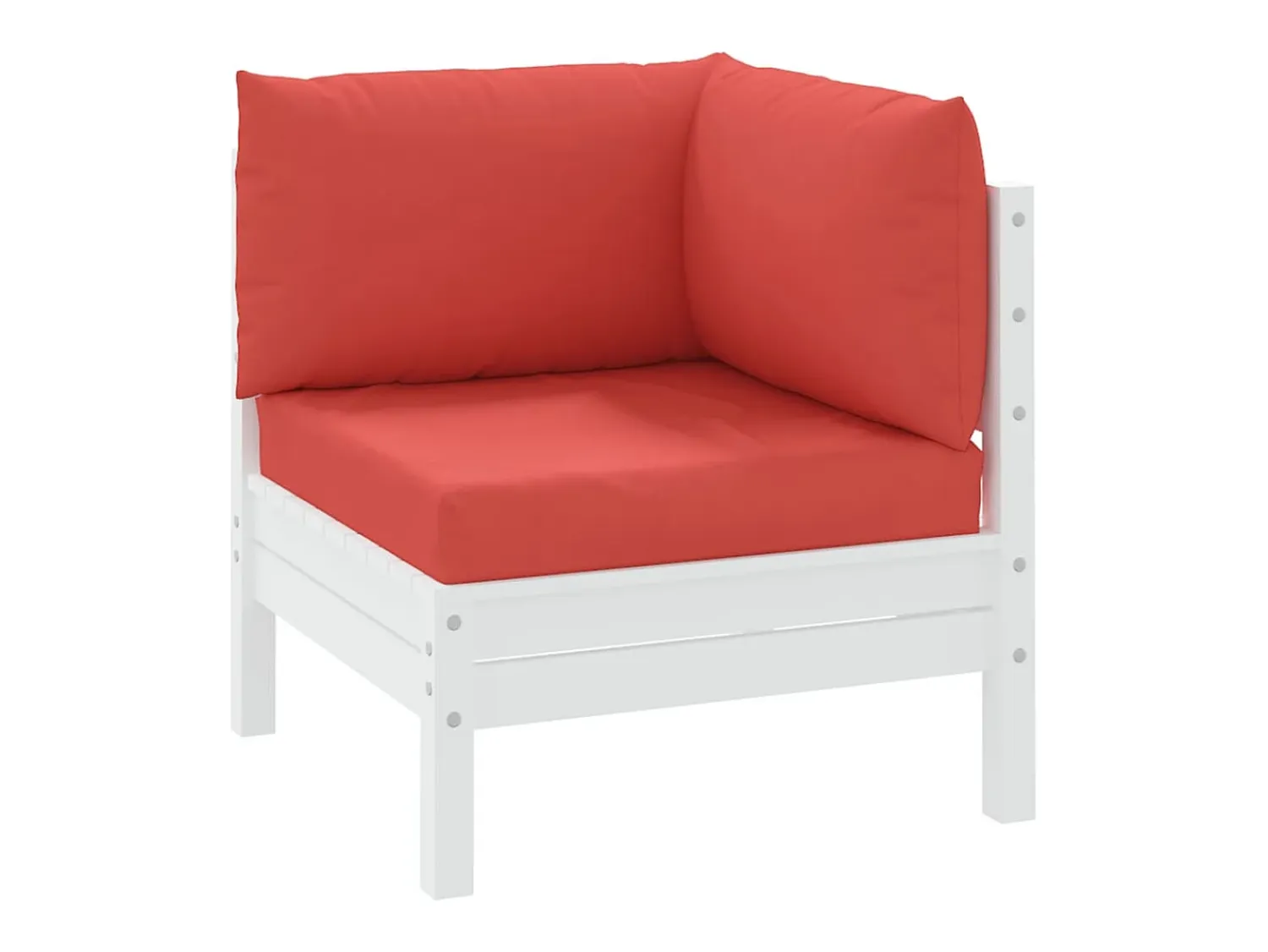 Online Clicnbuy Cojines para palets 3 unidades tela Oxford Rojo
