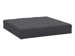 Cojines para palets 3 unidades tela Oxford gris antracita