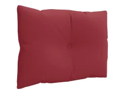 Discount Clicnbuy Cojines para palets 3 unidades tela tinto Rojo