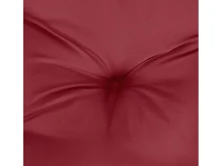 Discount Clicnbuy Cojines para palets 3 unidades tela tinto Rojo