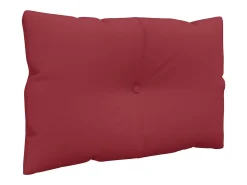 Discount Clicnbuy Cojines para palets 3 unidades tela tinto Rojo