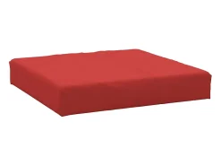 Cojines para palets 3 unidades tela Oxford rojo ES734964