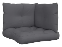Sale Clicnbuy Cojines para paletss 3 unidades tela Gris antracita
