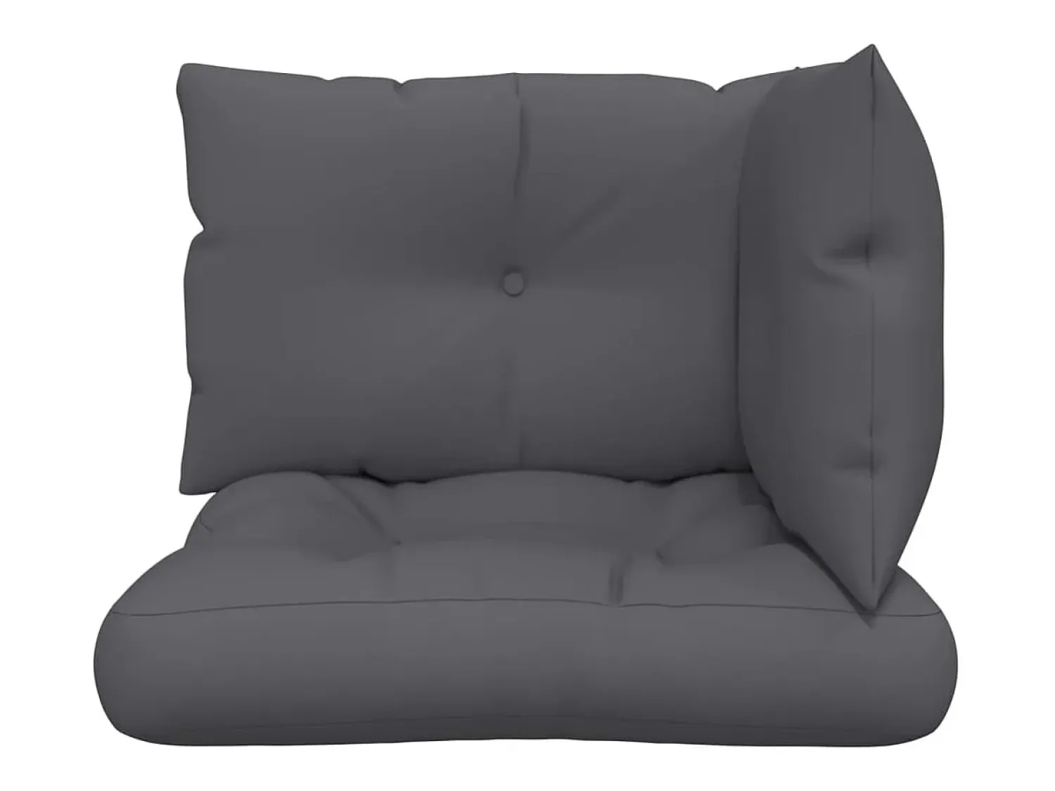 Sale Clicnbuy Cojines para paletss 3 unidades tela Gris antracita