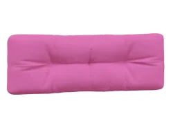 Cojines para palés 5 piezas tela rosa