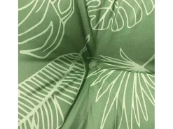Clearance Clicnbuy Cojines para silla 2 unidades tela estampado de hojas 50x50x7 cm Verde
