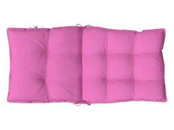 Cojines para silla con respaldo bajo 6 unidades tela Oxford rosa