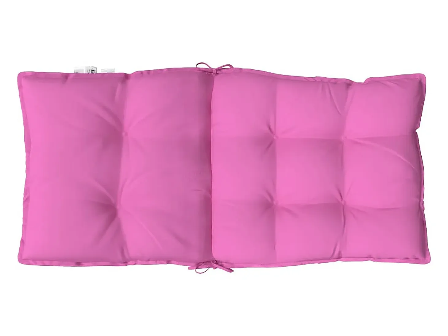 Cojines para silla con respaldo bajo 6 unidades tela Oxford rosa