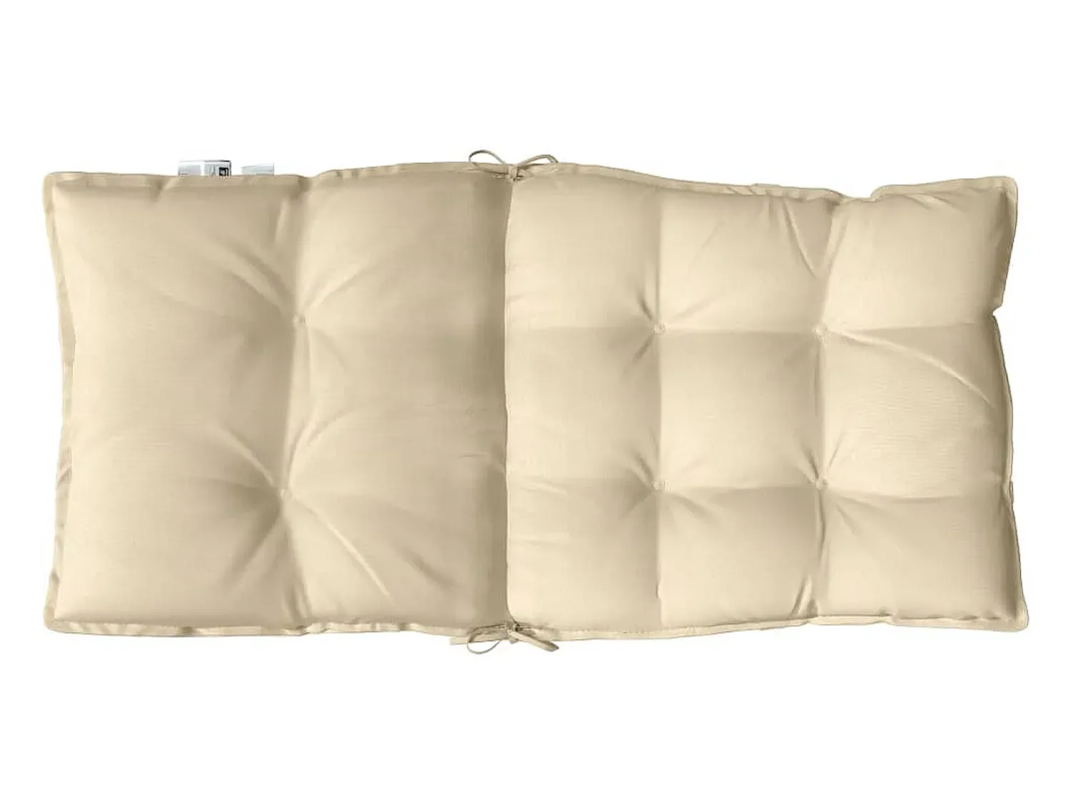 Clicnbuy Ropa De Casa^Cojines para silla con respaldo bajo 6 unidades tela Oxford Beige