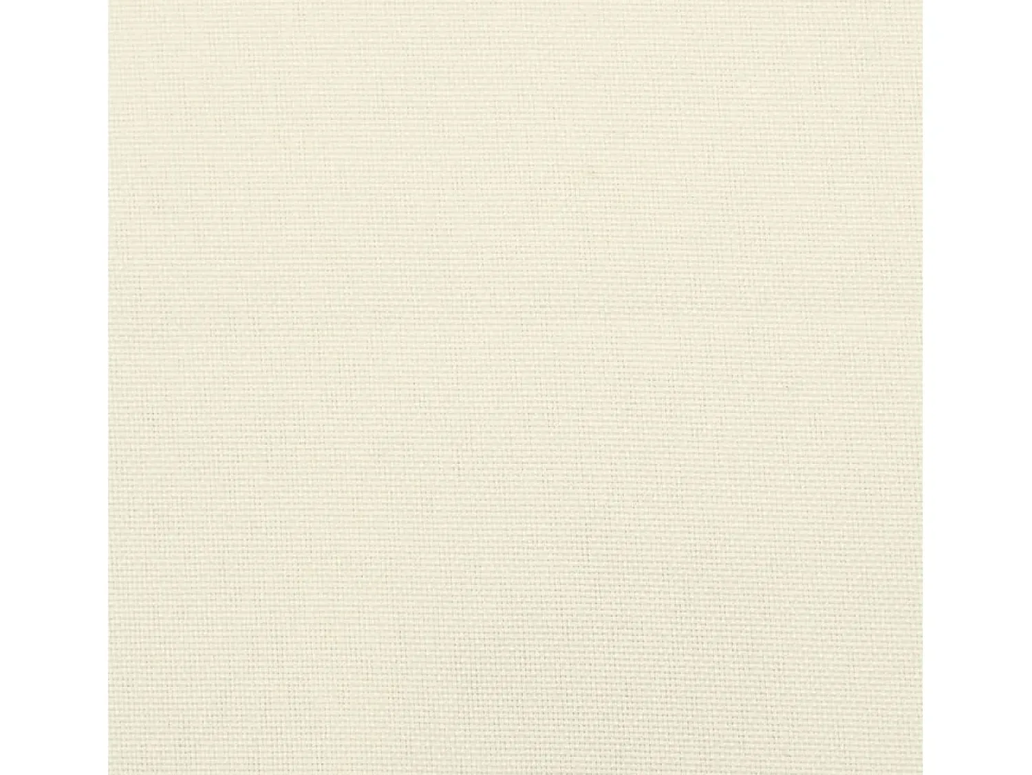 Clicnbuy Ropa De Casa^Cojines para silla con respaldo bajo 4 unidades tela Oxford Crema
