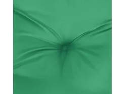 Cojines para silla con respaldo bajo 4 unidades tela Oxford verde