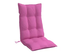 Online Clicnbuy Cojines para silla con respaldo alto 4 unidades tela Oxford Rosa