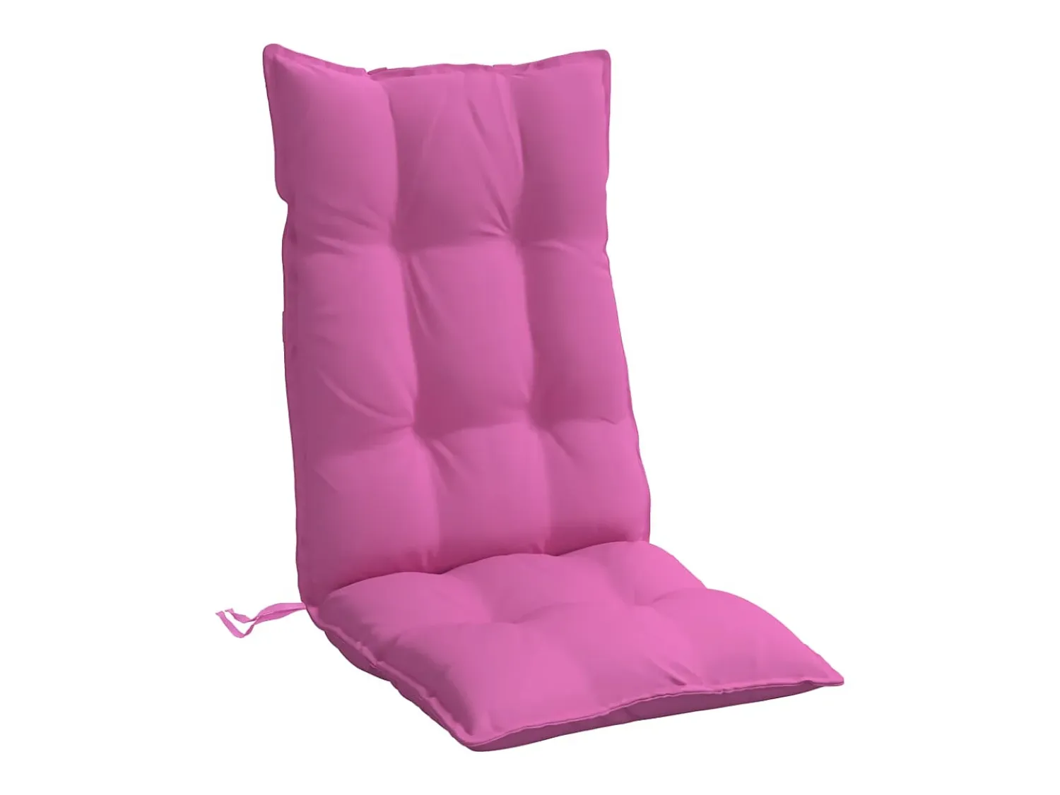 Online Clicnbuy Cojines para silla con respaldo alto 4 unidades tela Oxford Rosa