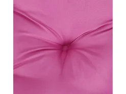 Online Clicnbuy Cojines para silla con respaldo alto 4 unidades tela Oxford Rosa