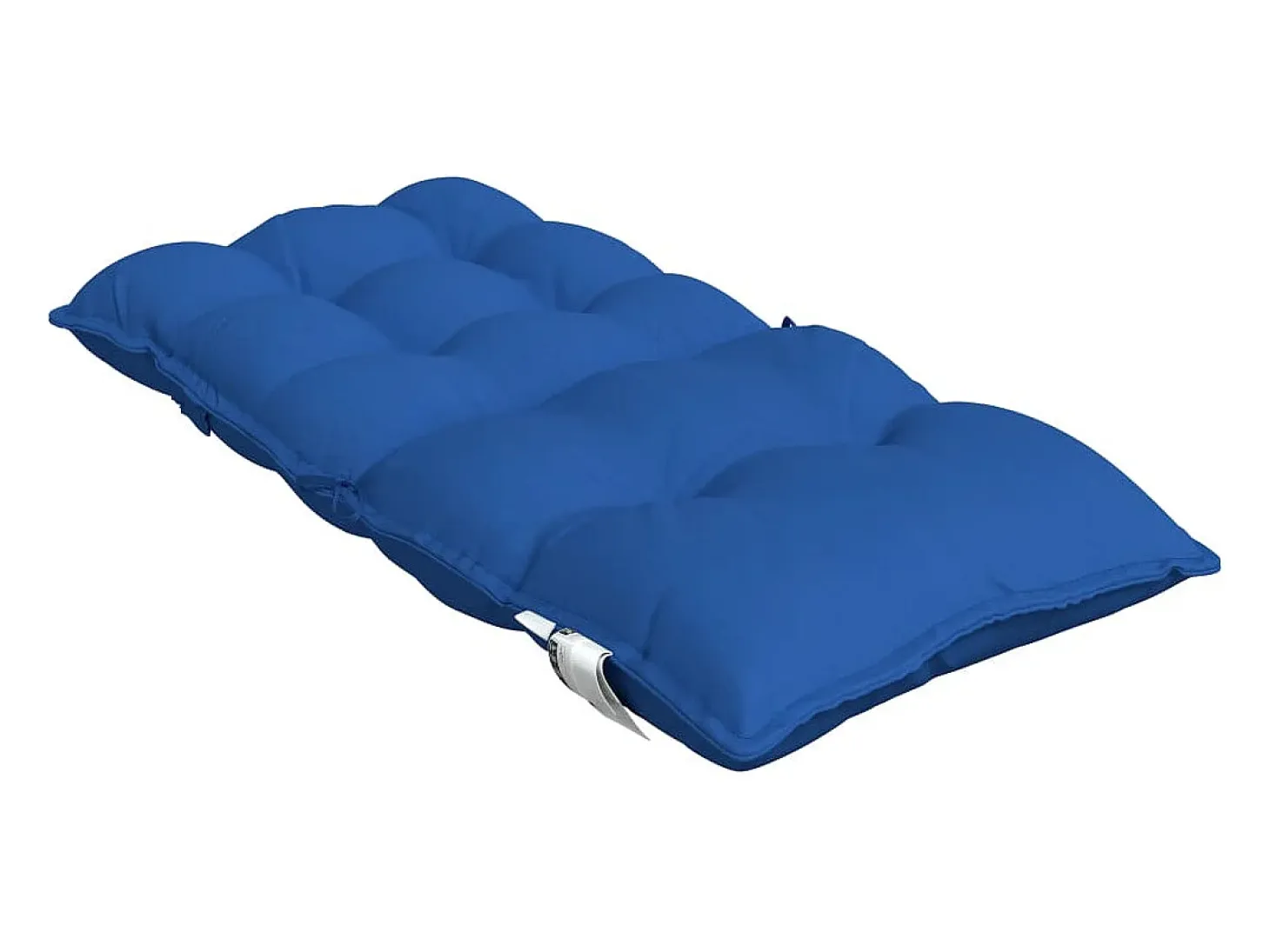 Cojines para silla respaldo bajo 6 unidades tela Oxford azul real