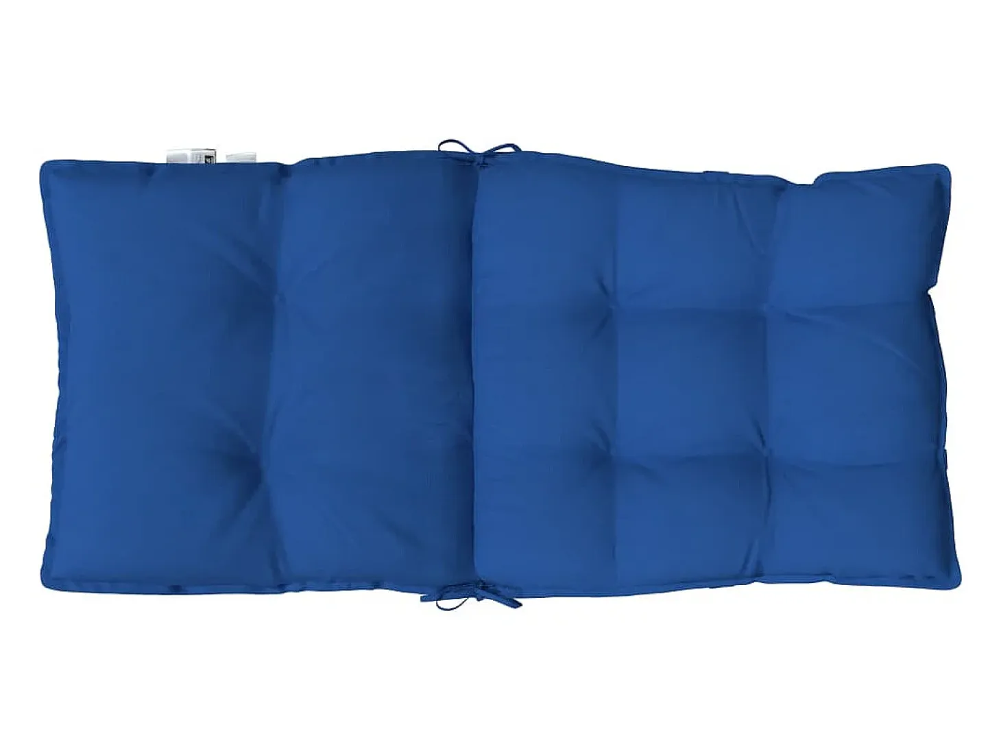 Cojines para silla respaldo bajo 6 unidades tela Oxford azul real